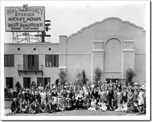 Walt Disney Studios sign and group photo - WaltsApartment.com