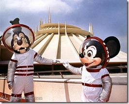 Goofy and Mickey at Space Mountain - www.WaltsApartment.com