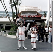 Goofy and Mickey at Space Mountain - www.WaltsApartment.com